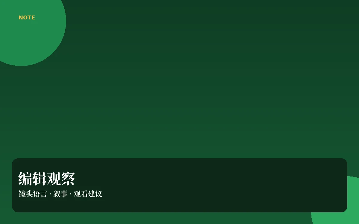 编辑观察栏目